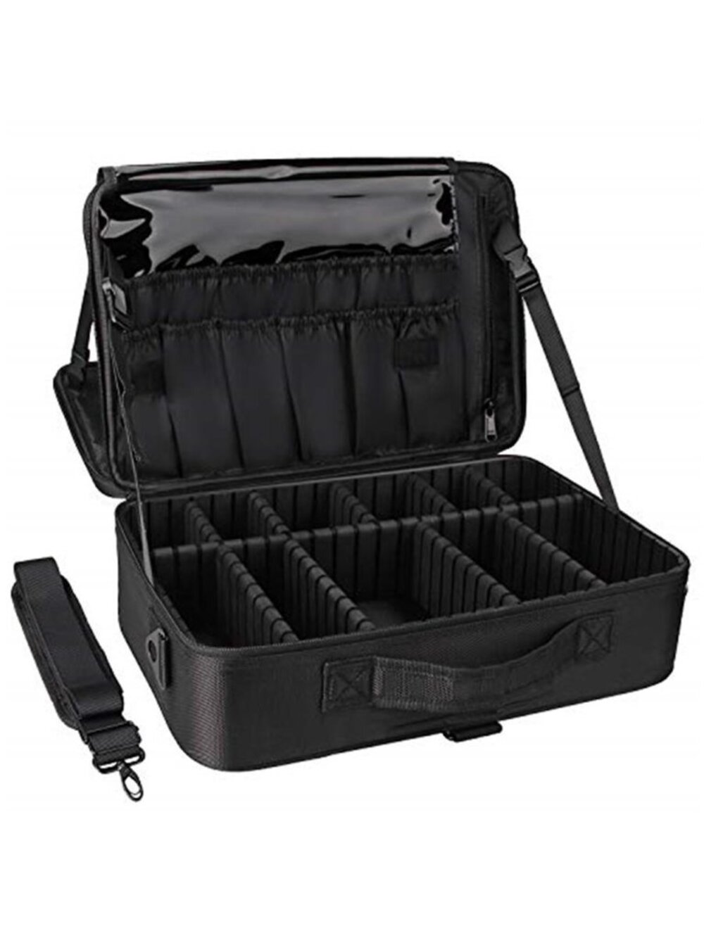 Large Travel Makeup Bag Cosmetic Organizer Case Makeup Artist Storage Waterproof